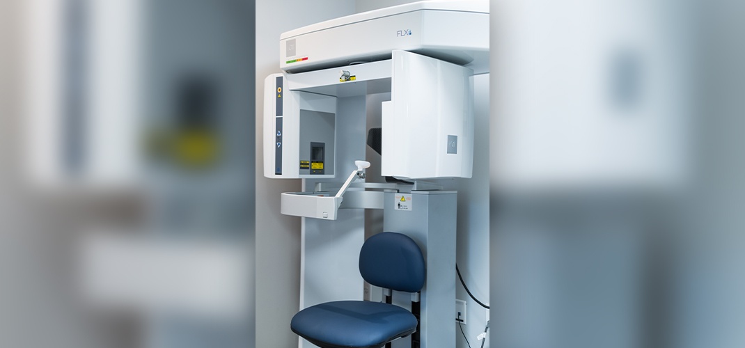 3 D C T cone beam x-ray scanner