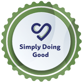 Simply Doing Good badge